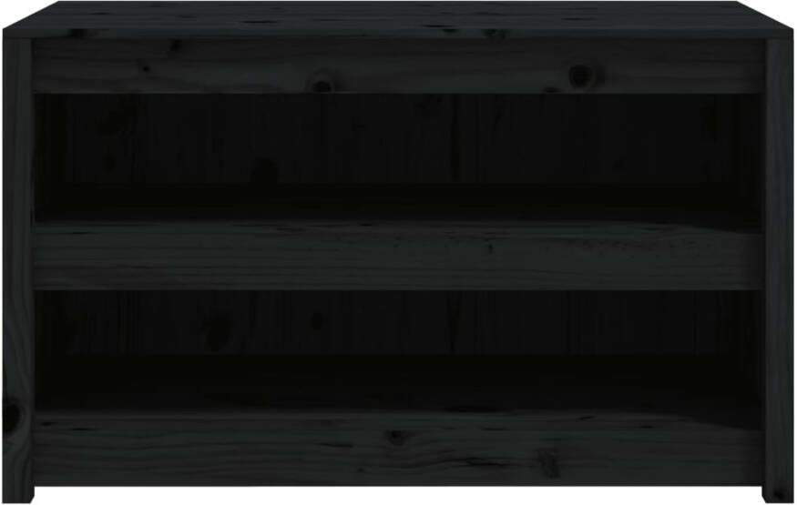 VidaXL -Keukenkast-voor-buiten-106x55x64-cm-massief-grenenhout-zwart - Foto 5