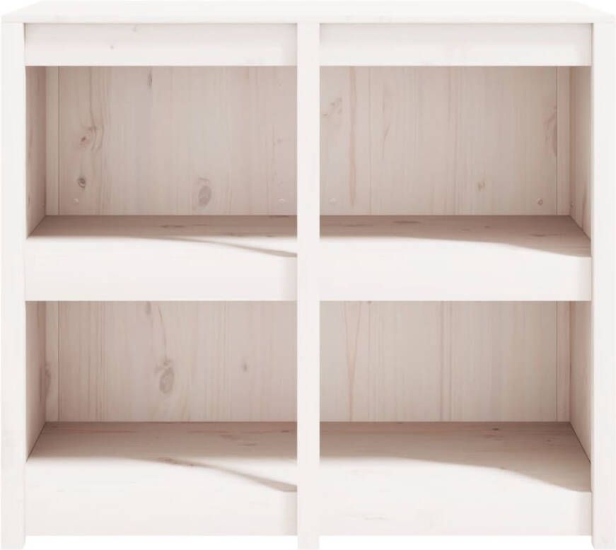 VidaXL -Keukenkast-voor-buiten-106x55x92-cm-massief-grenenhout-wit - Foto 4