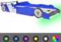 VidaXL -Kinderbed-raceauto-met-LED-verlichting-blauw-90x200-cm - Thumbnail 2