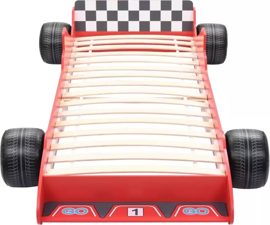 VidaXL -Kinderbed-raceauto-rood-90x200-cm - Foto 2