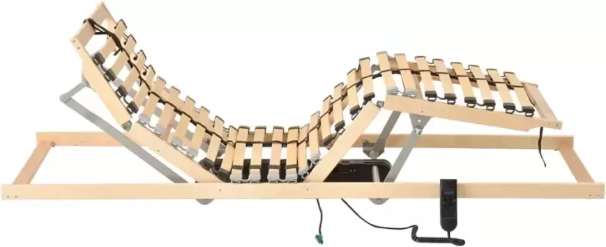 VidaXL -Lattenbodem-met-28-latten-7-zones-elektrisch-70x200-cm - Foto 4