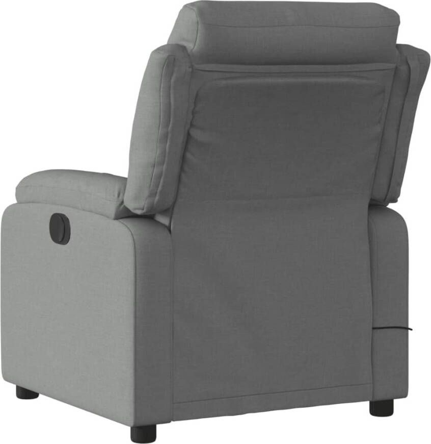 Vida XL vidaXL Massagestoel elektrisch verstelbaar stof donkergrijs-VXL-3204969 - Foto 3