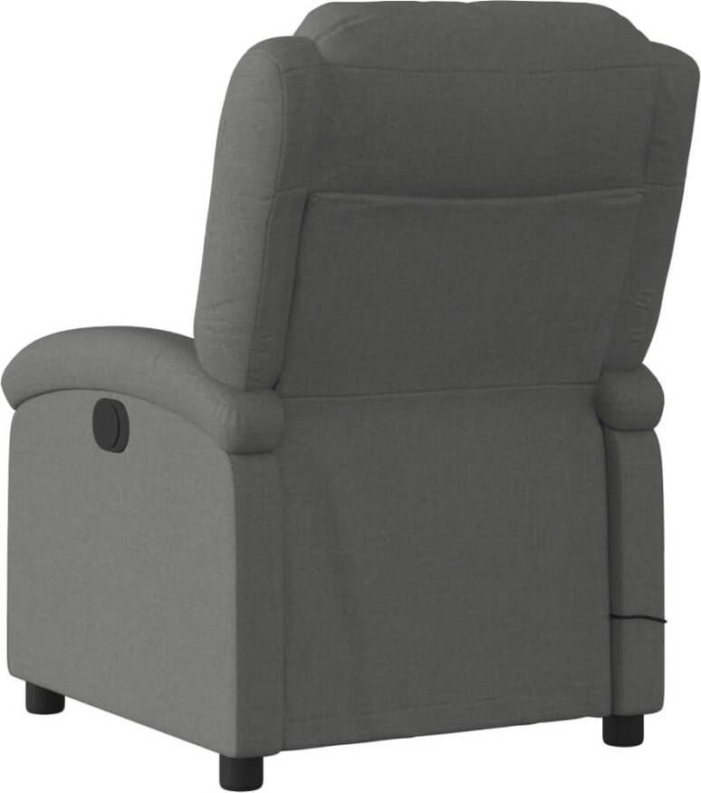 Vida XL Massagestoel elektrisch verstelbaar stof donkergrijs SKU: V3204153 - Foto 5