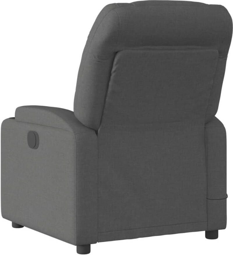 Vida XL Massagestoel elektrisch verstelbaar stof donkergrijs SKU: V3204585 - Foto 3