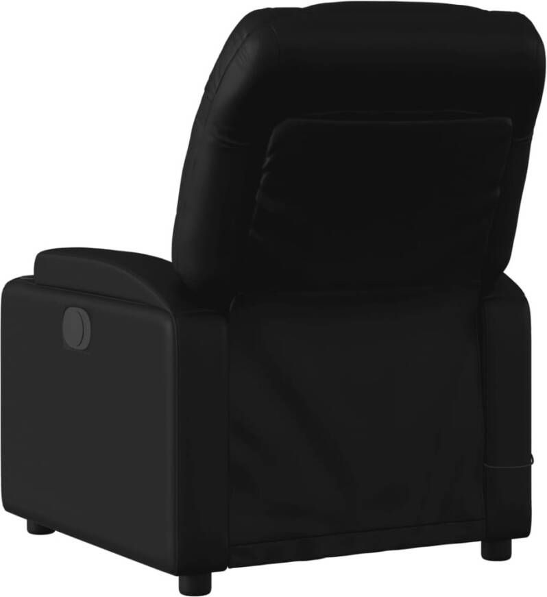 Vida XL Massagestoel verstelbaar elektrisch kunstleer zwart SKU: V3204651 - Foto 3