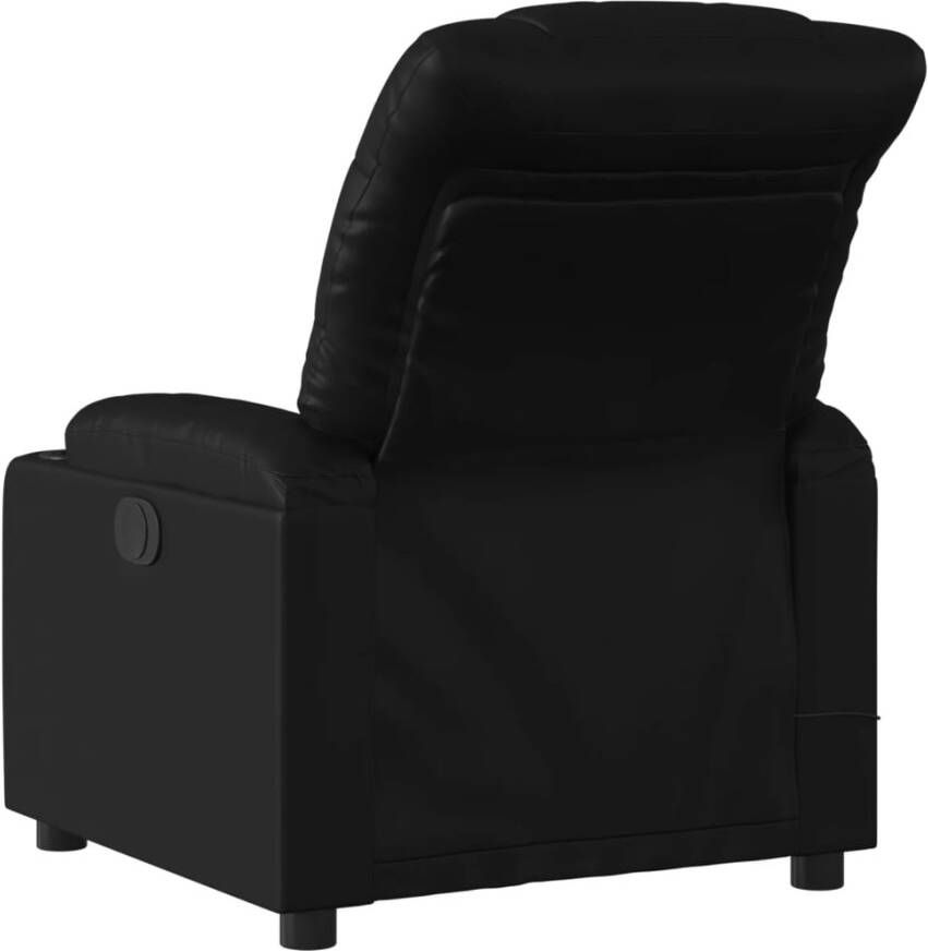 Vida XL Massagestoel verstelbaar elektrisch kunstleer zwart SKU: V3206592 - Foto 2