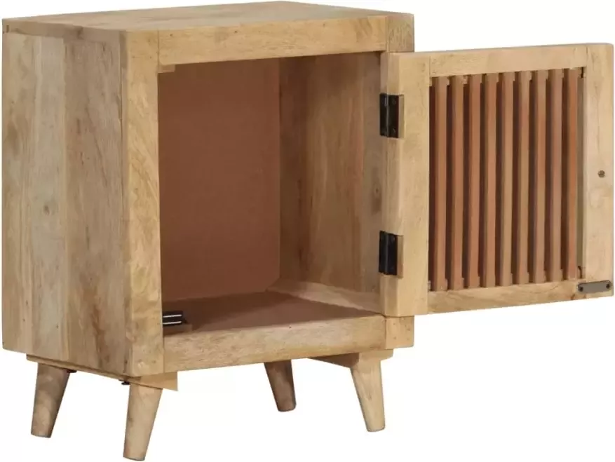 VidaXL -Nachtkastje-40x30x50-cm-massief-mangohout - Foto 5