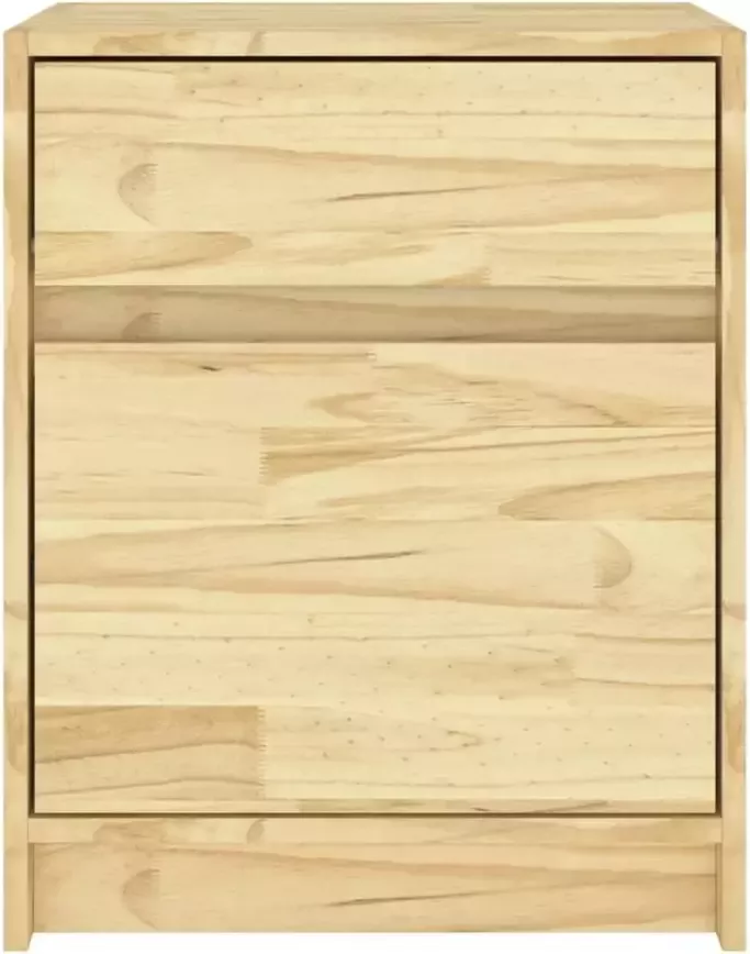 VIDAXL Nachtkastje 40x31x50 cm massief grenenhout
