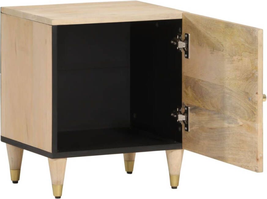 VidaXL -Nachtkastje-40x33x46-cm-massief-mangohout - Foto 9