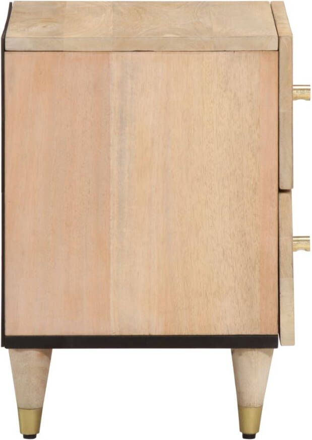 VidaXL -Nachtkastje-40x33x46-cm-massief-mangohout - Foto 3