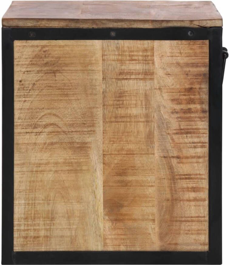 VidaXL -Nachtkastje-40x35x40-cm-massief-mangohout - Foto 3
