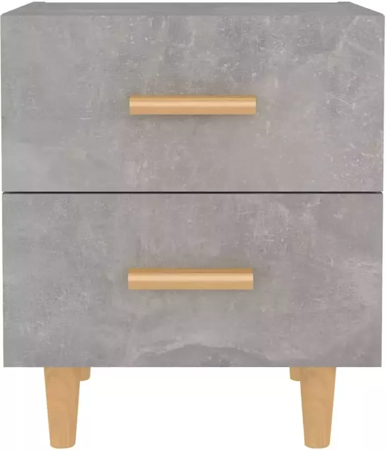 VidaXL -Nachtkastje-40x35x47 5-cm-betongrijs - Foto 5