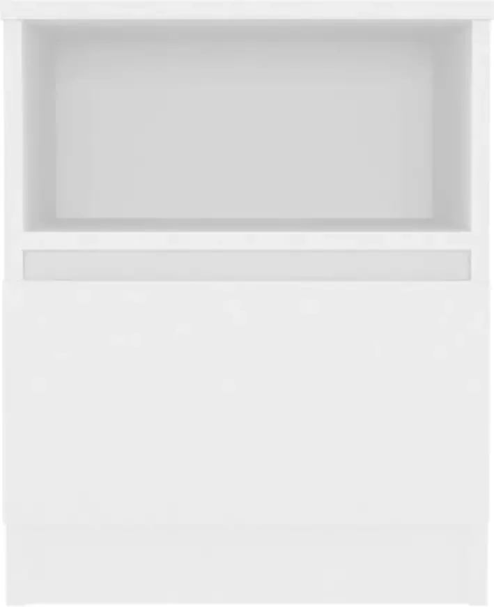 VidaXL -Nachtkastje-40x40x50-cm-bewerkt-hout-wit - Foto 5