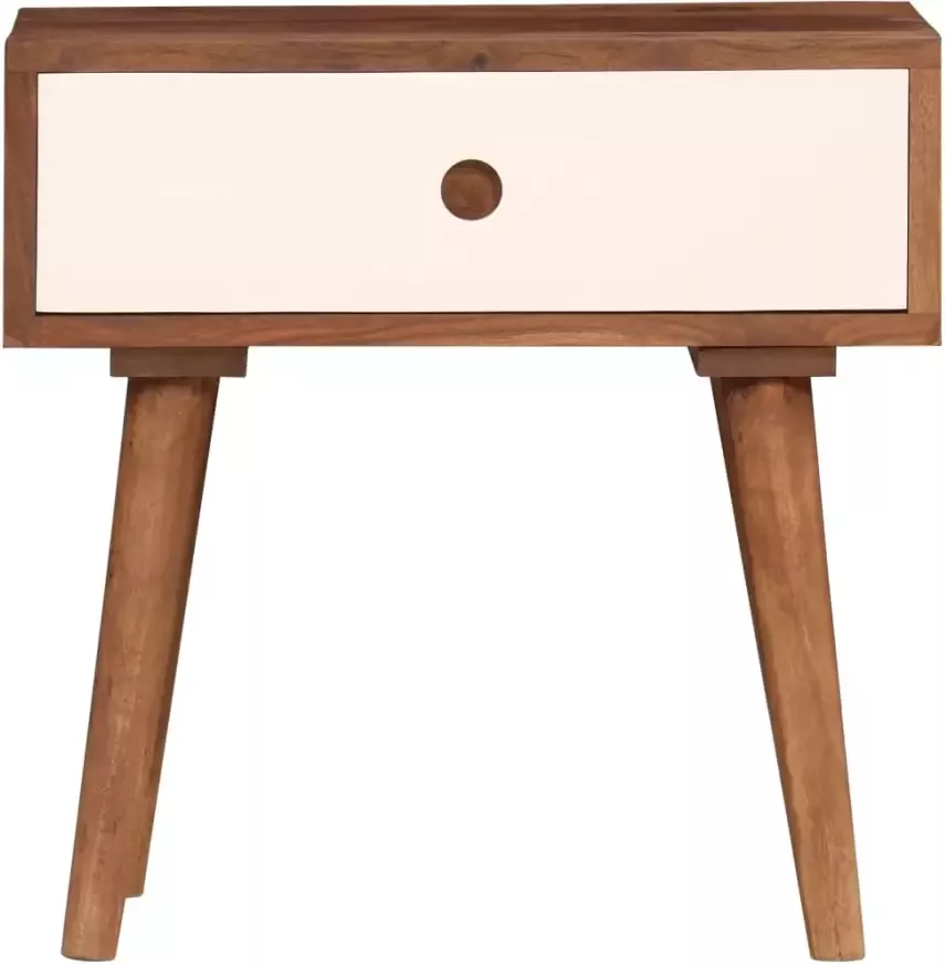 VidaXL -Nachtkastje-45x30x45-cm-massief-sheeshamhout - Foto 4