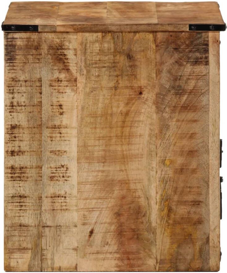 VidaXL -Nachtkastje-45x40x45-cm-massief-mangohout - Foto 3