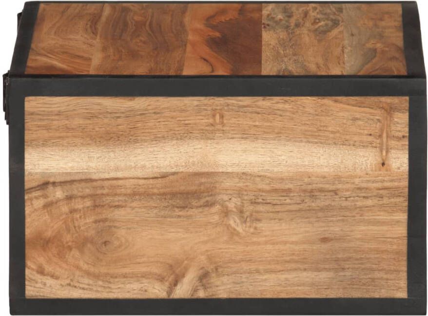 VidaXL -Nachtkastje-wandgemonteerd-35x35x20-cm-massief-acaciahout