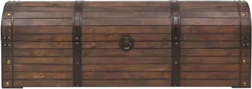 VidaXL -Opbergkist-vintage-stijl-120x30x40-cm-massief-hout - Foto 5