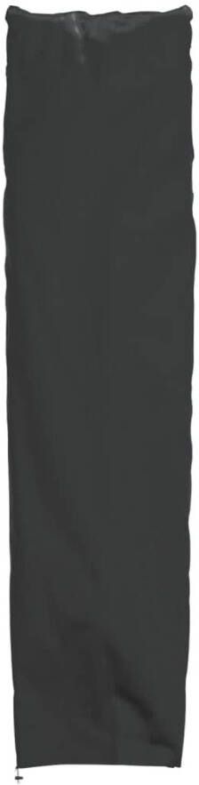 VIDAXL Parasolhoes 240x57 57 cm 420D oxford stof zwart