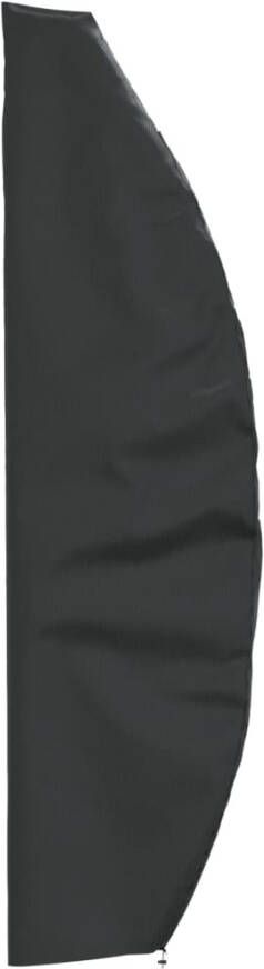 VIDAXL Parasolhoes 280x30 81 45 cm 420D oxford zwart