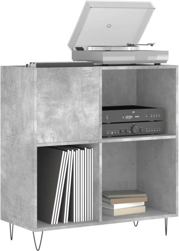 Prolenta Premium INFIORI Platenkast 84 5x38x89 cm bewerkt hout betongrijs - Foto 3