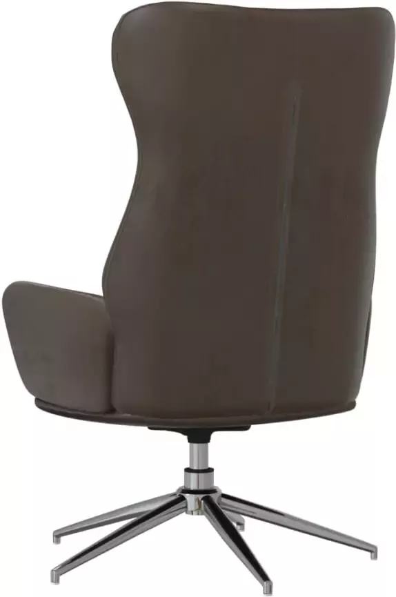 VIDAXL Relaxstoel kunstleer glanzend bruin - Foto 7