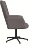 VIDAXL Relaxstoel met voetenbank stof taupe - Thumbnail 4