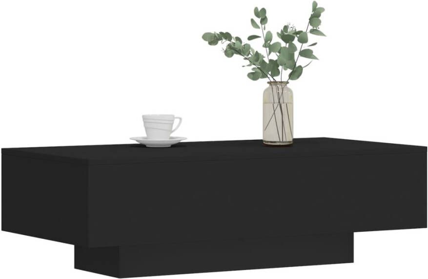 VidaXL -Salontafel-100x49 5x31-cm-bewerkt-hout-zwart - Foto 2