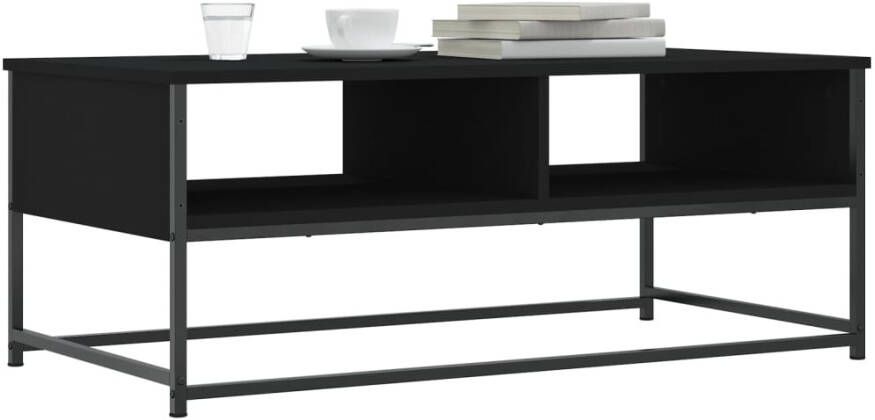 VidaXL -Salontafel-100x51x40-cm-bewerkt-hout-zwart
