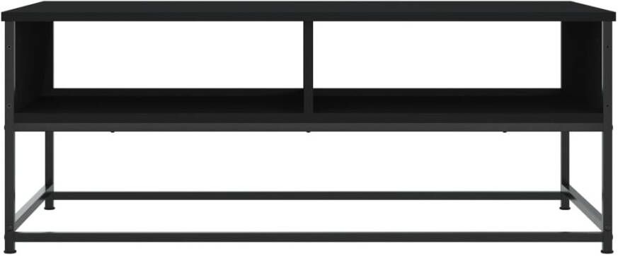 VidaXL -Salontafel-100x51x40-cm-bewerkt-hout-zwart - Foto 4