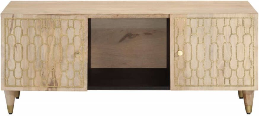 VidaXL -Salontafel-100x54x40-cm-massief-mangohout - Foto 3