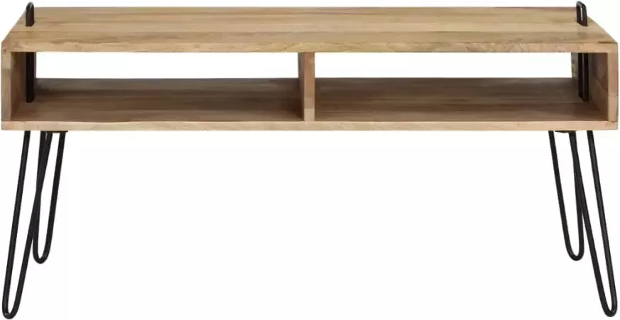 VidaXL -Salontafel-100x60x45-cm-massief-mangohout - Foto 3