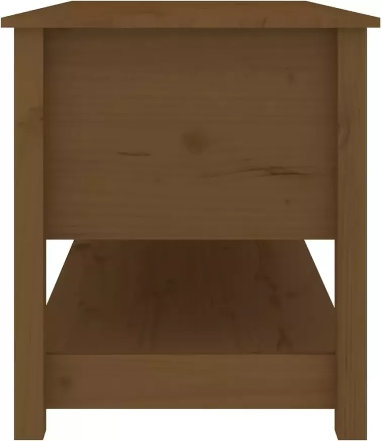 VidaXL -Salontafel-102x49x55-cm-massief-grenenhout-honingbruin - Foto 3