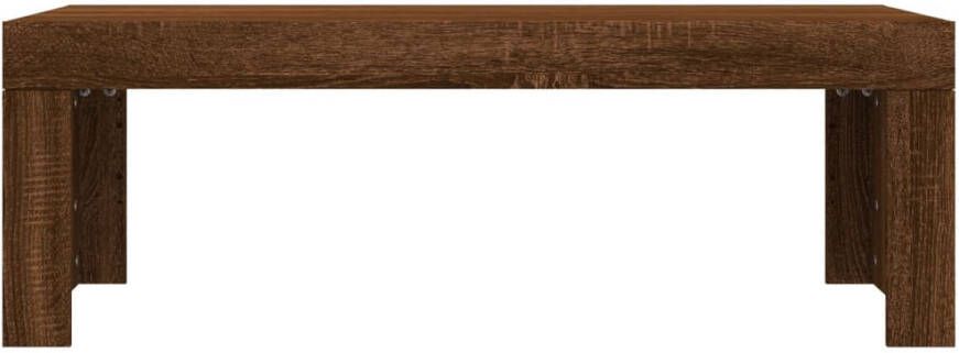 VidaXL -Salontafel-102x50x36-cm-bewerkt-hout-bruin-eikenkleur - Foto 4