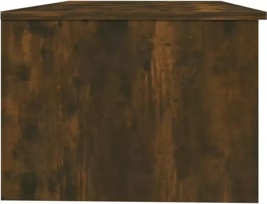 VIDAXL Salontafel 102x50x36 cm bewerkt hout gerookt eikenkleurig