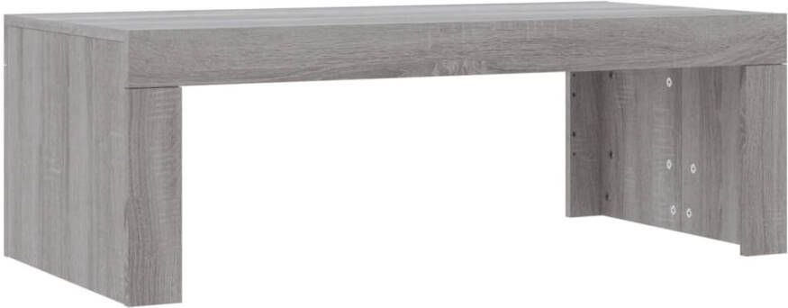 VidaXL -Salontafel-102x50x36-cm-bewerkt-hout-grijs-sonoma-eikenkleurig - Foto 4