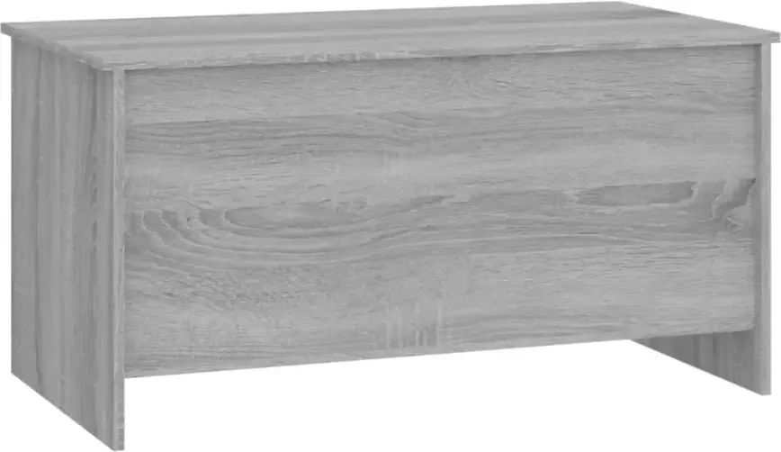 VidaXL -Salontafel-102x55 5x52 5-cm-bewerkt-hout-grijs-sonoma-eiken - Foto 4