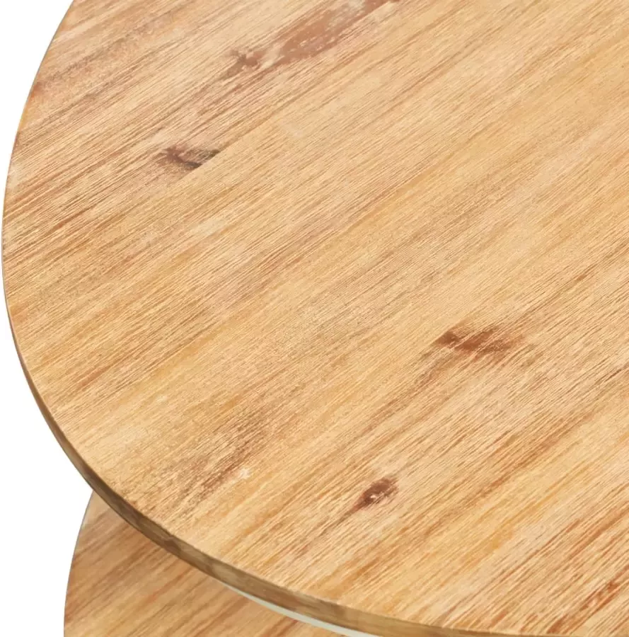 VIDAXL Salontafel 102x62 5x42 cm massief acaciahout