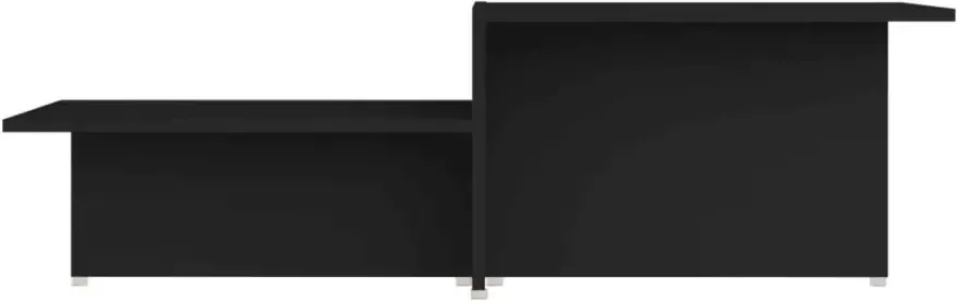 VIDAXL Salontafel 111 5x50x33 cm bewerkt hout zwart