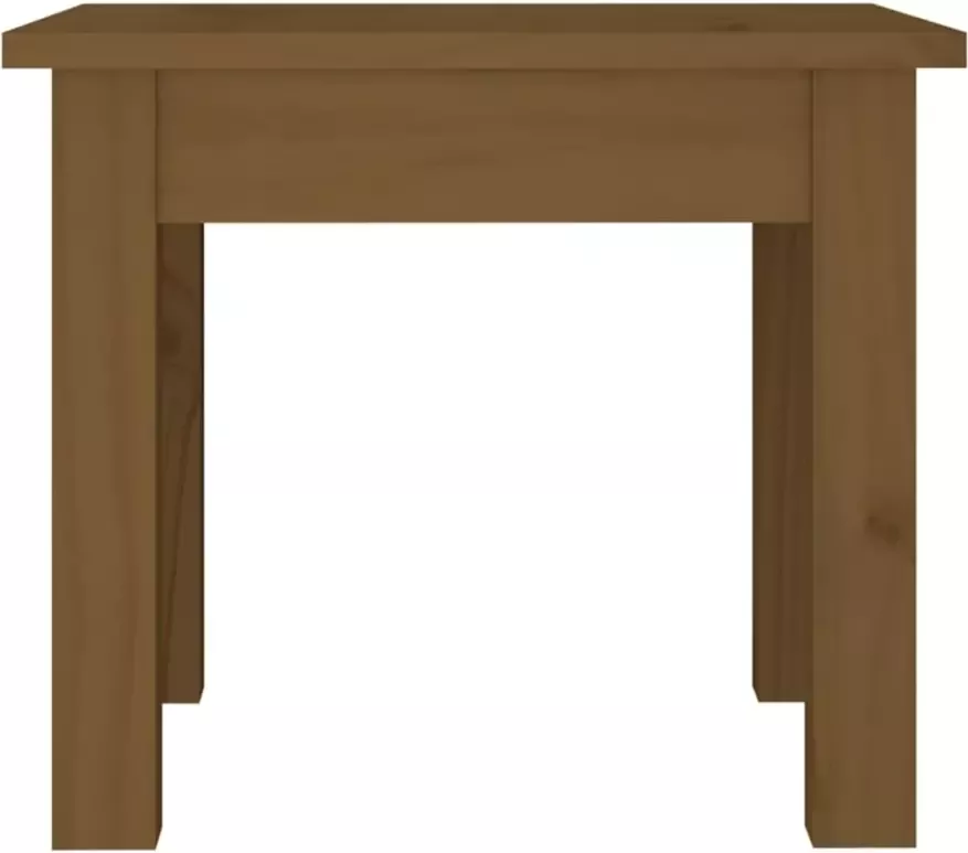 VidaXL -Salontafel-35x35x30-cm-massief-grenenhout-honingbruin - Foto 3