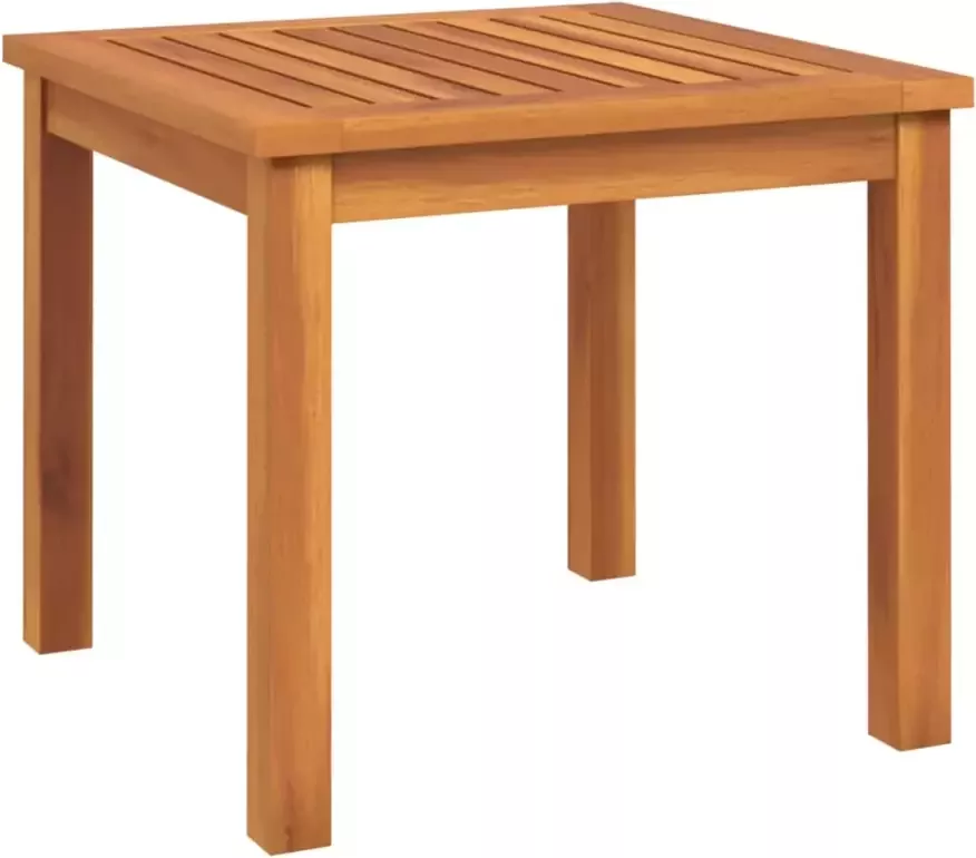 VidaXL Salontafel 40x40x36 cm massief acaciahout - Foto 4