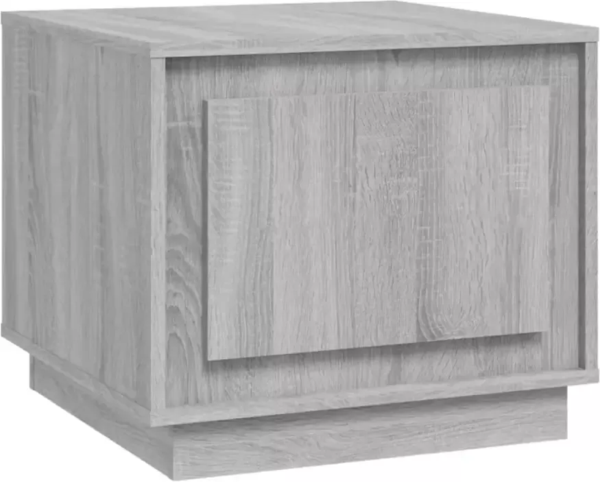 VidaXL -Salontafel-51x50x44-cm-bewerkt-hout-grijs-sonoma-eikenkleurig - Foto 4