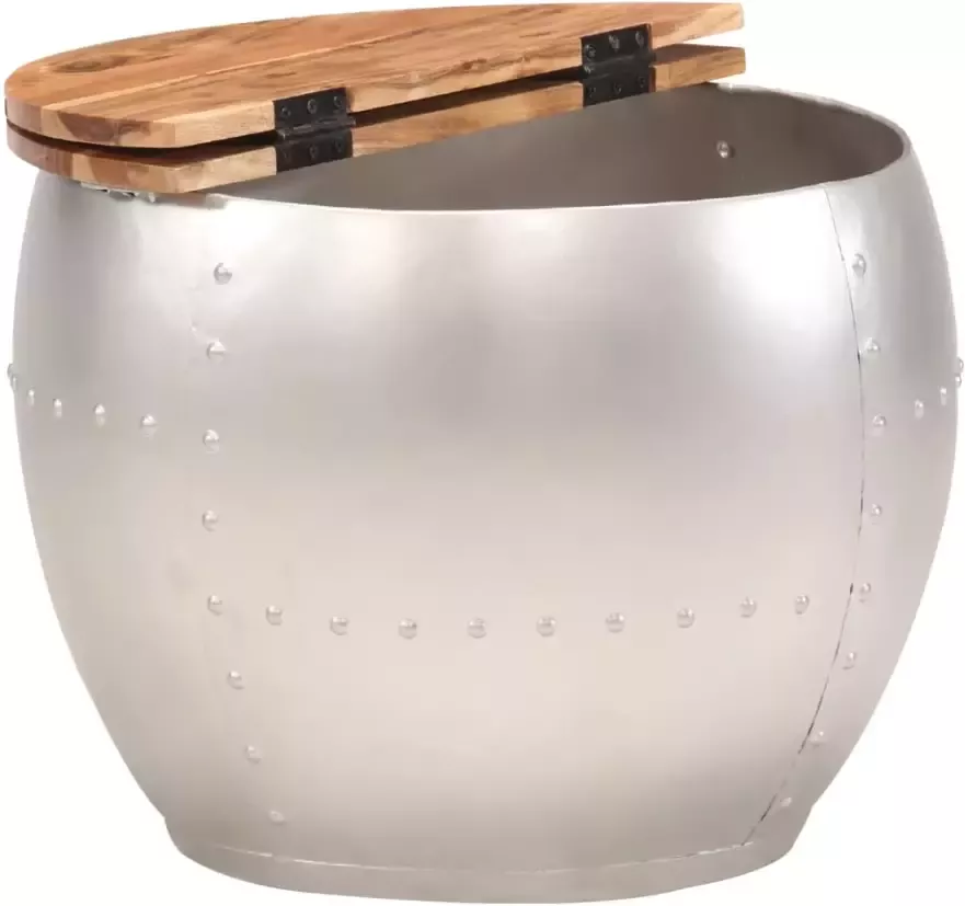 VidaXL -Salontafel-53x43-cm-massief-acaciahout - Foto 4