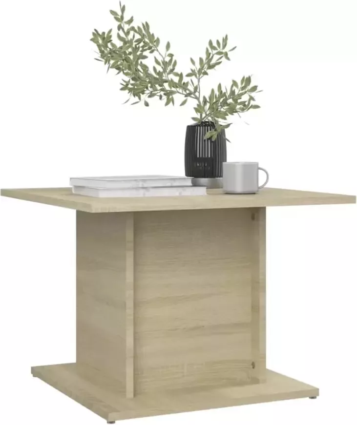 VidaXL -Salontafel-55 5x55 5x40-cm-bewerkt-hout-sonoma-eikenkleurig - Foto 3