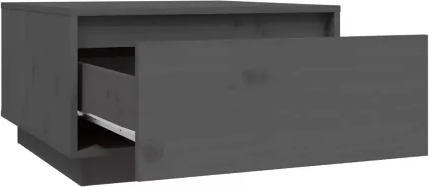 VidaXL -Salontafel-55x56x32-cm-massief-grenenhout-grijs - Foto 4