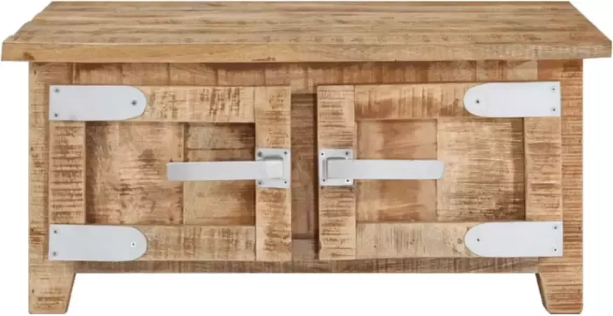 VidaXL -Salontafel-67x67x30-cm-massief-mangohout - Foto 5