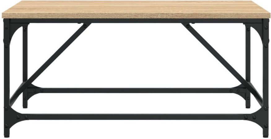 VidaXL -Salontafel-75x50x35-cm-bewerkt-hout-sonoma-eikenkleurig - Foto 5