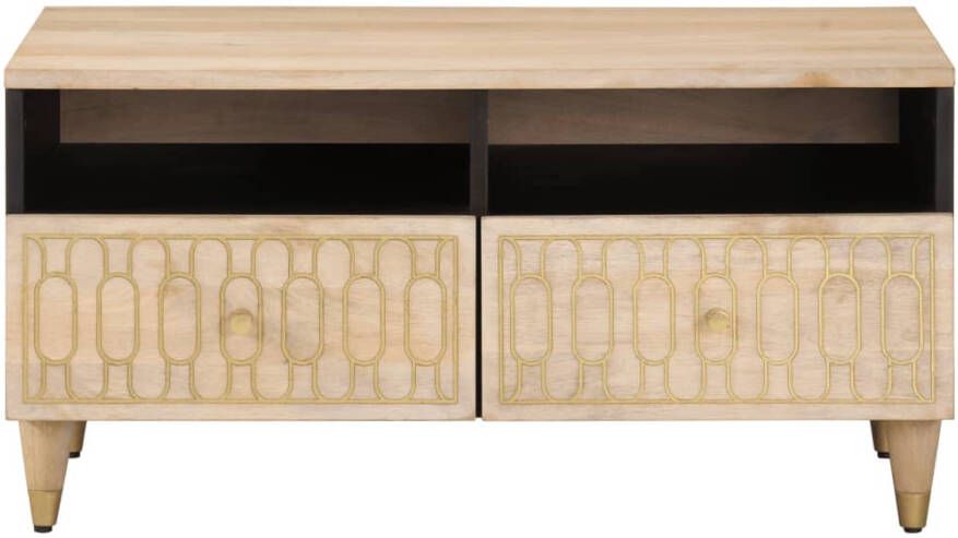 VidaXL -Salontafel-80x54x40-cm-massief-mangohout - Foto 2