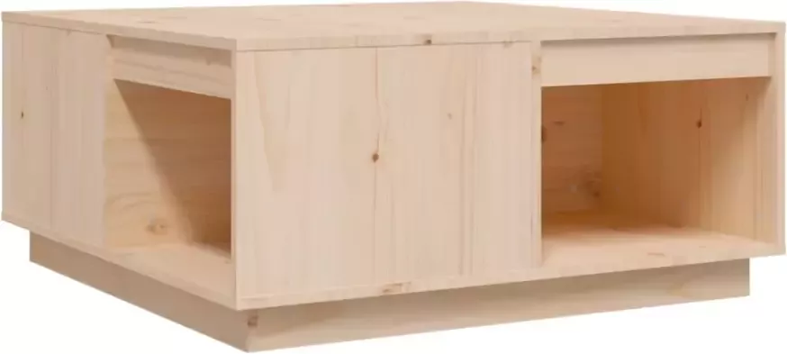 VidaXL -Salontafel-80x81x36 5-cm-massief-grenenhout - Foto 4