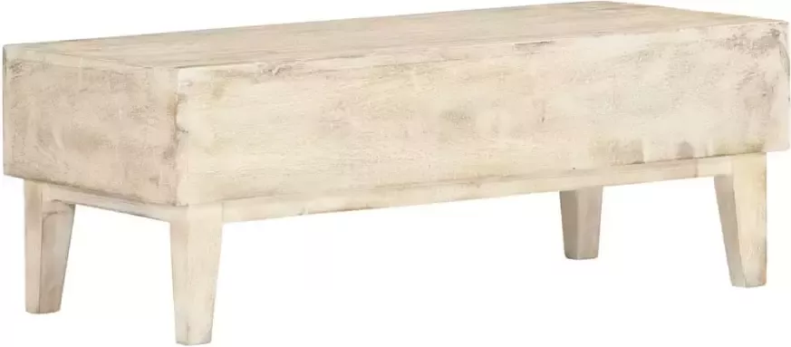 VIDAXL Salontafel 90x50x35 cm massief gerecycled hout