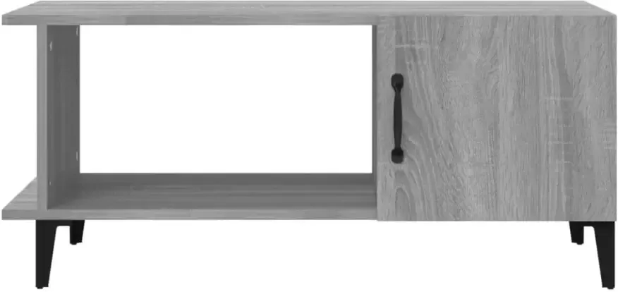 VidaXL -Salontafel-90x50x40-cm-bewerkt-hout-grijs-sonoma-eikenkleurig - Foto 5